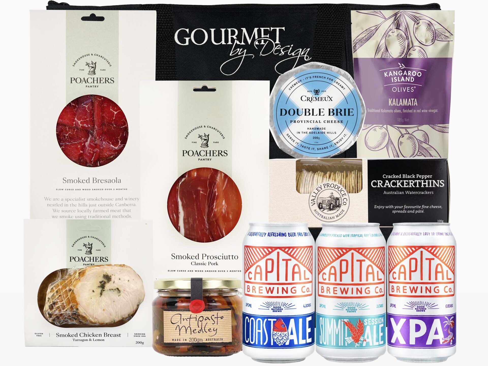 Market Deli & Beers Tote Hamper