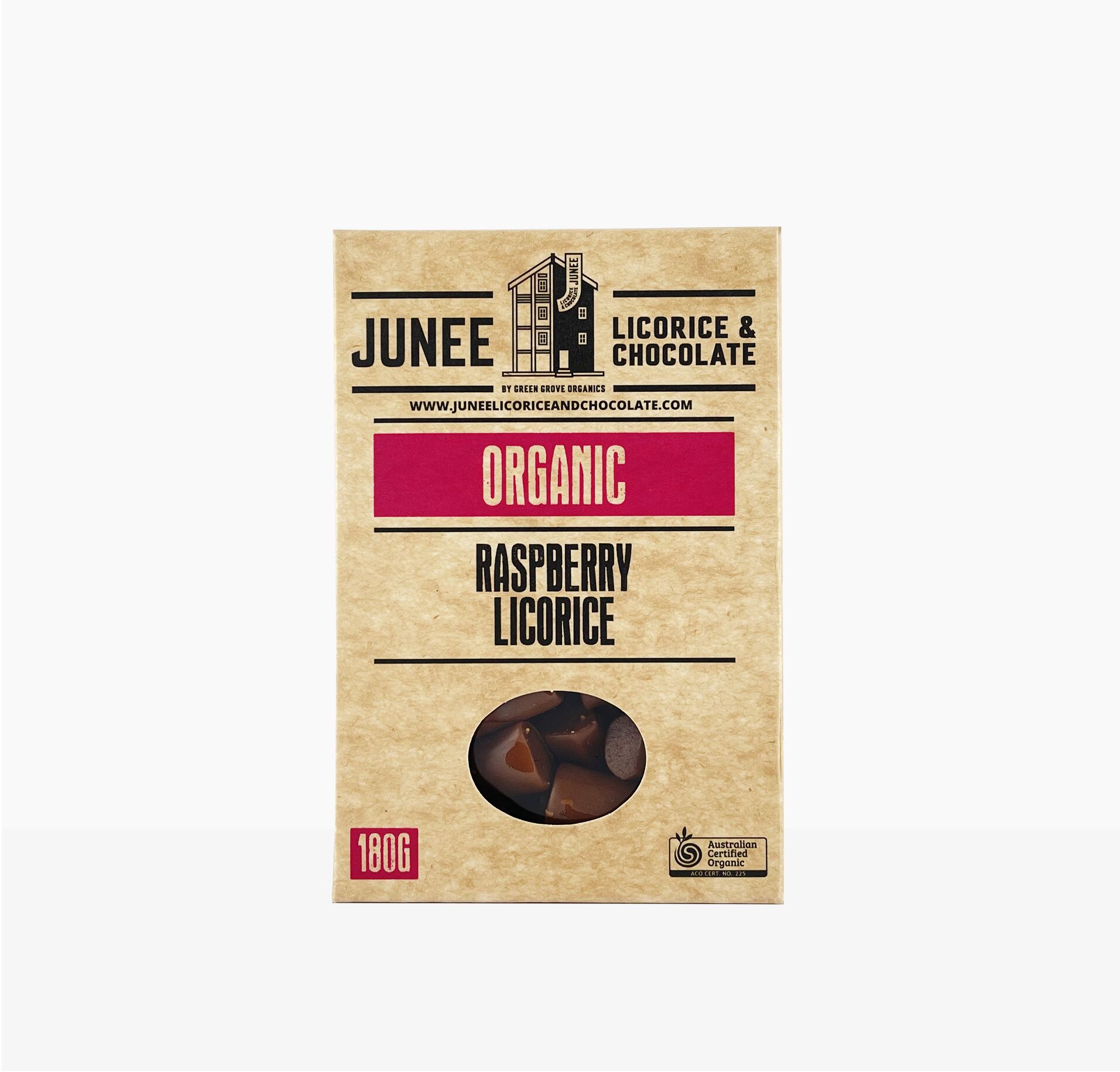 Junee Organic Raspberry Licorice