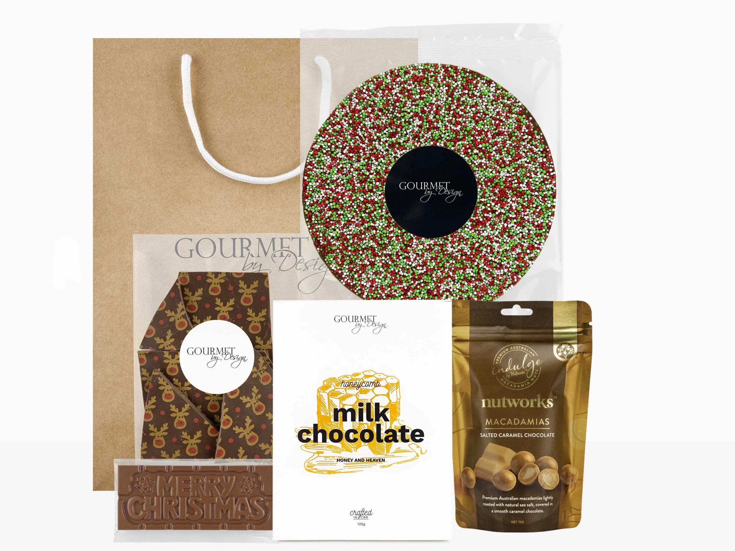 Chocoholic Christmas Gift Bag