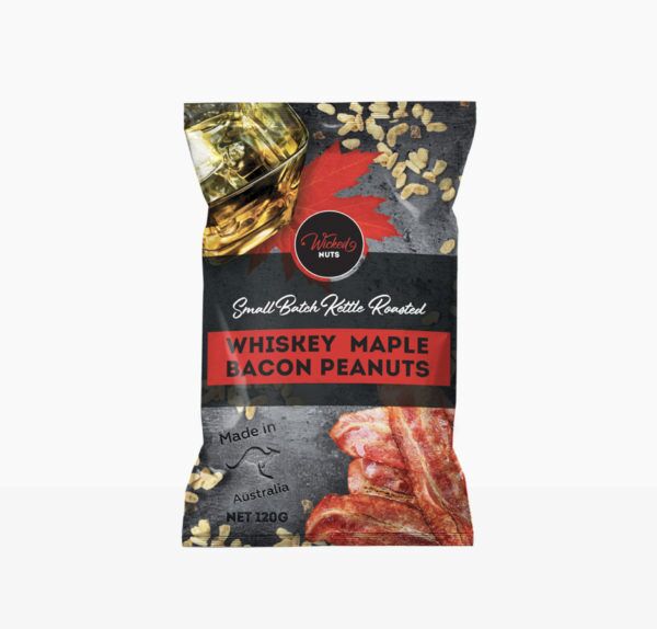 Wicked Nuts Whiskey Bacon Peanuts