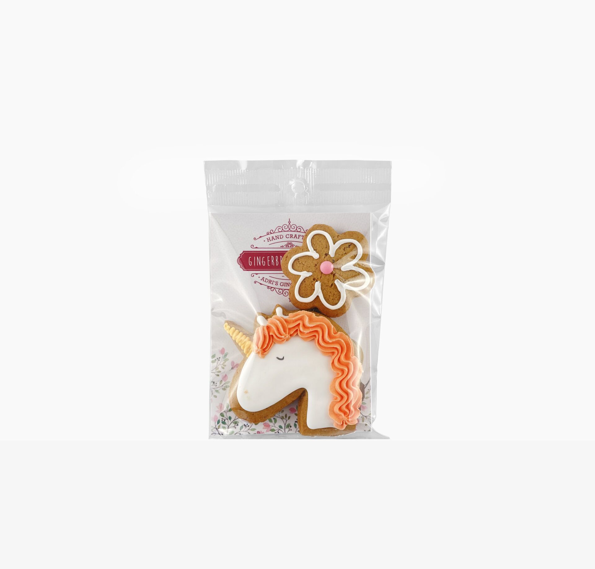 Adri's Unicorn & Flower Gingerbread