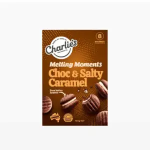 Charlies Choc & Salty Melting moments 100g