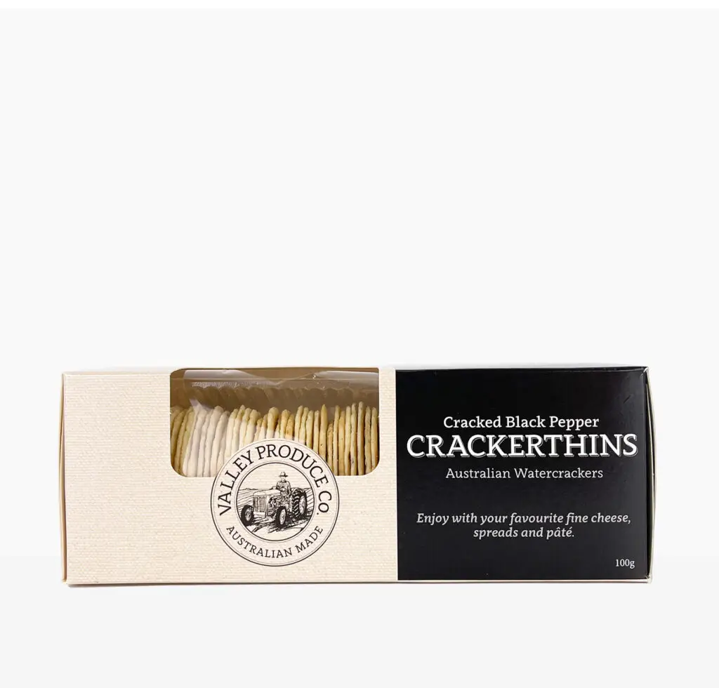 Cracked Black Pepper Crackerthins