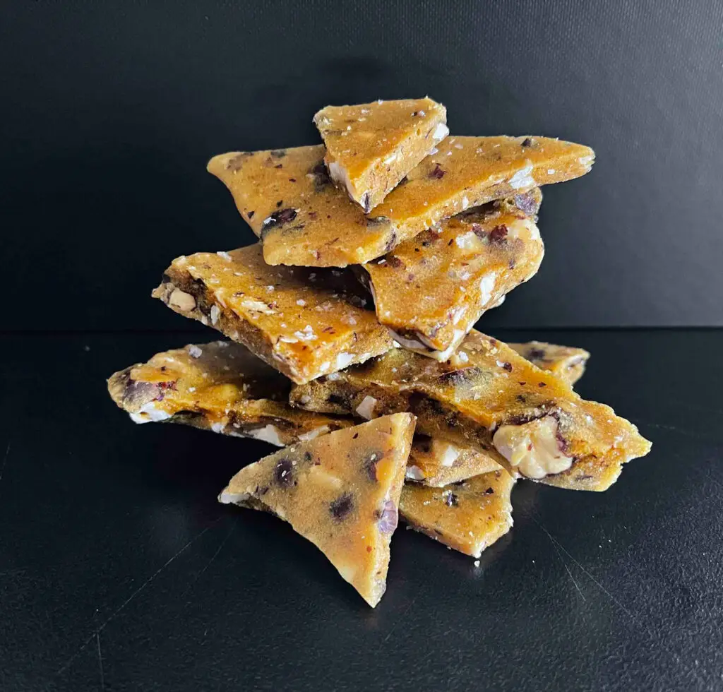 Hazelnut brittle