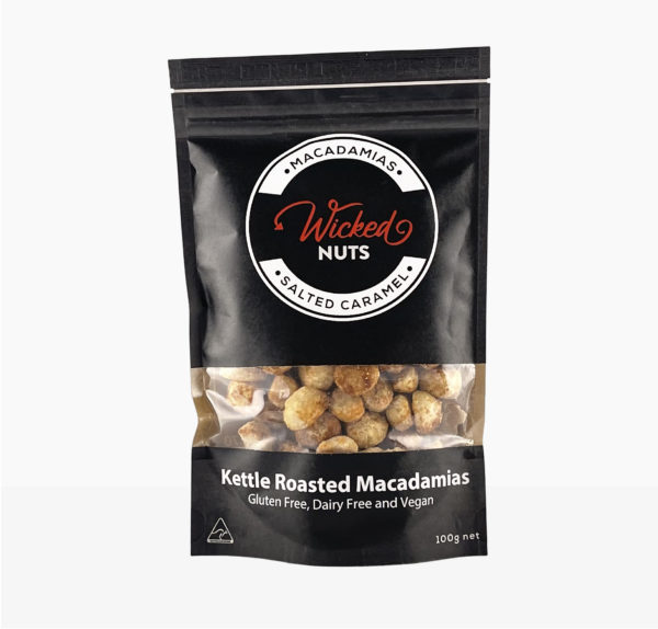 Wicked Nuts Kettle Roasted Macadamias