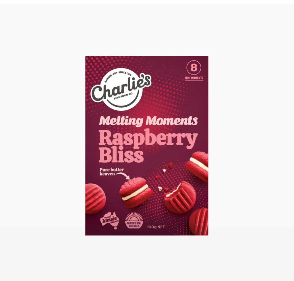 Raspberry Melting Moments