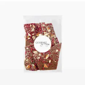 Gourmet by Design Raspberry Almond Milk Chocolate Bark