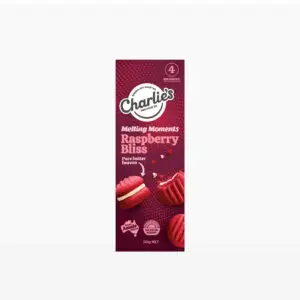 Charlie’s Raspberry Melting Moments 50g