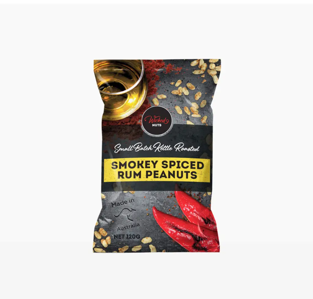 Smokey Spiced Rum Peanuts