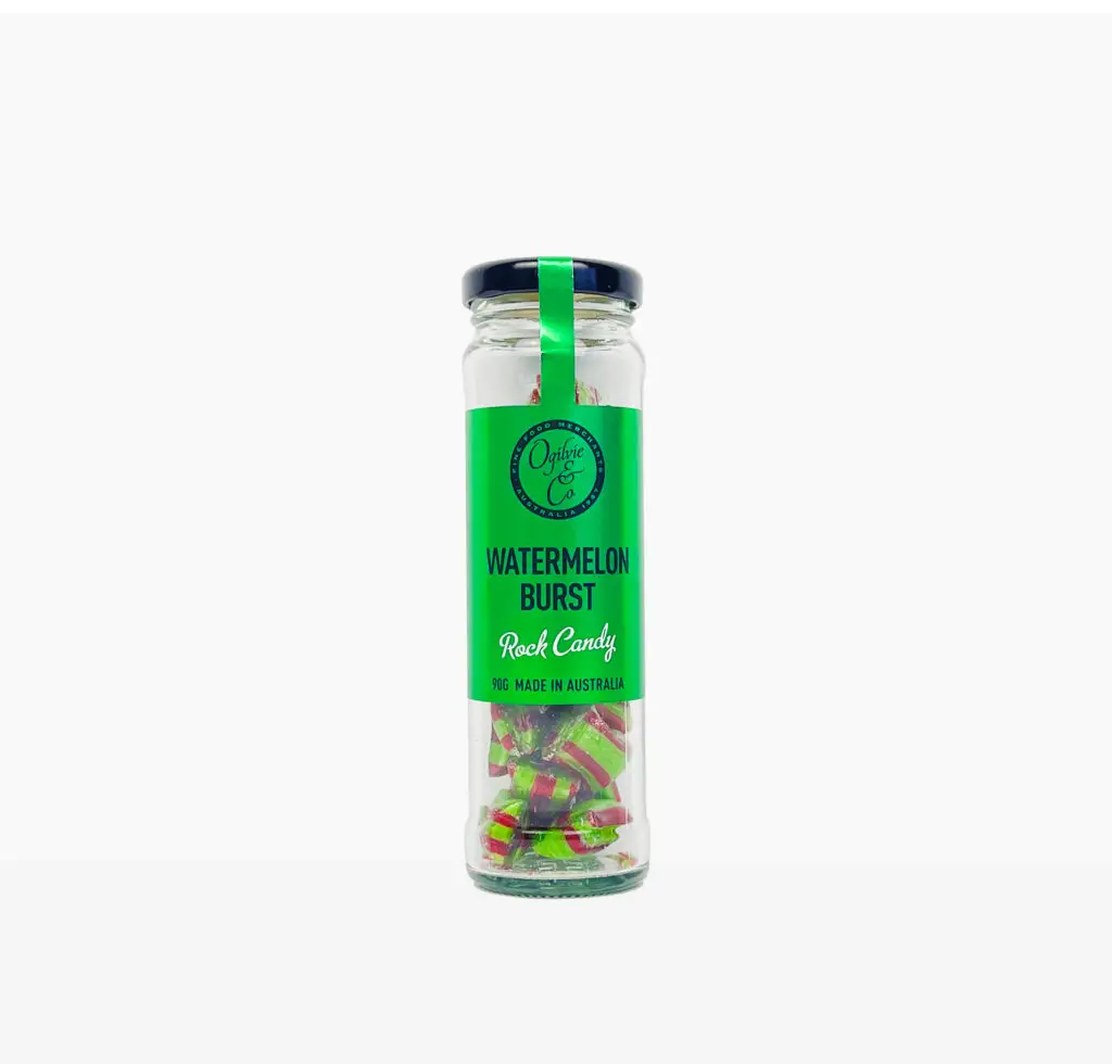 Watermelon Rock Candy