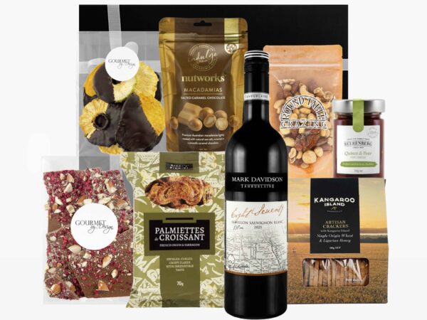 White Wine & Nibbles Hamper