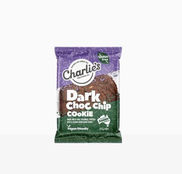 Charlie's Dark Choc Chip Vegan Cookie