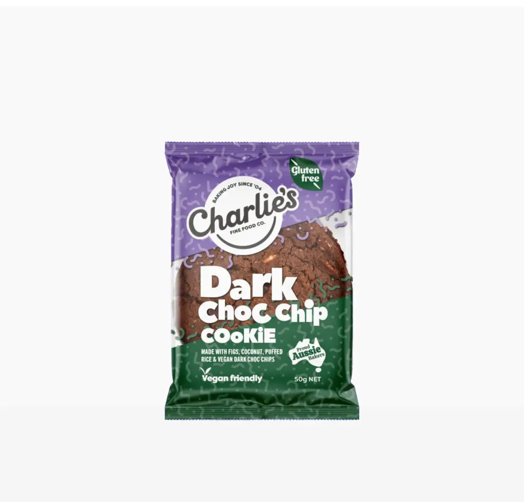 Dark Choc Chip Cooklie Charlie's