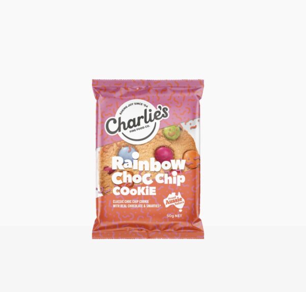 Charlie's Rainbow Choc Chip Cookie