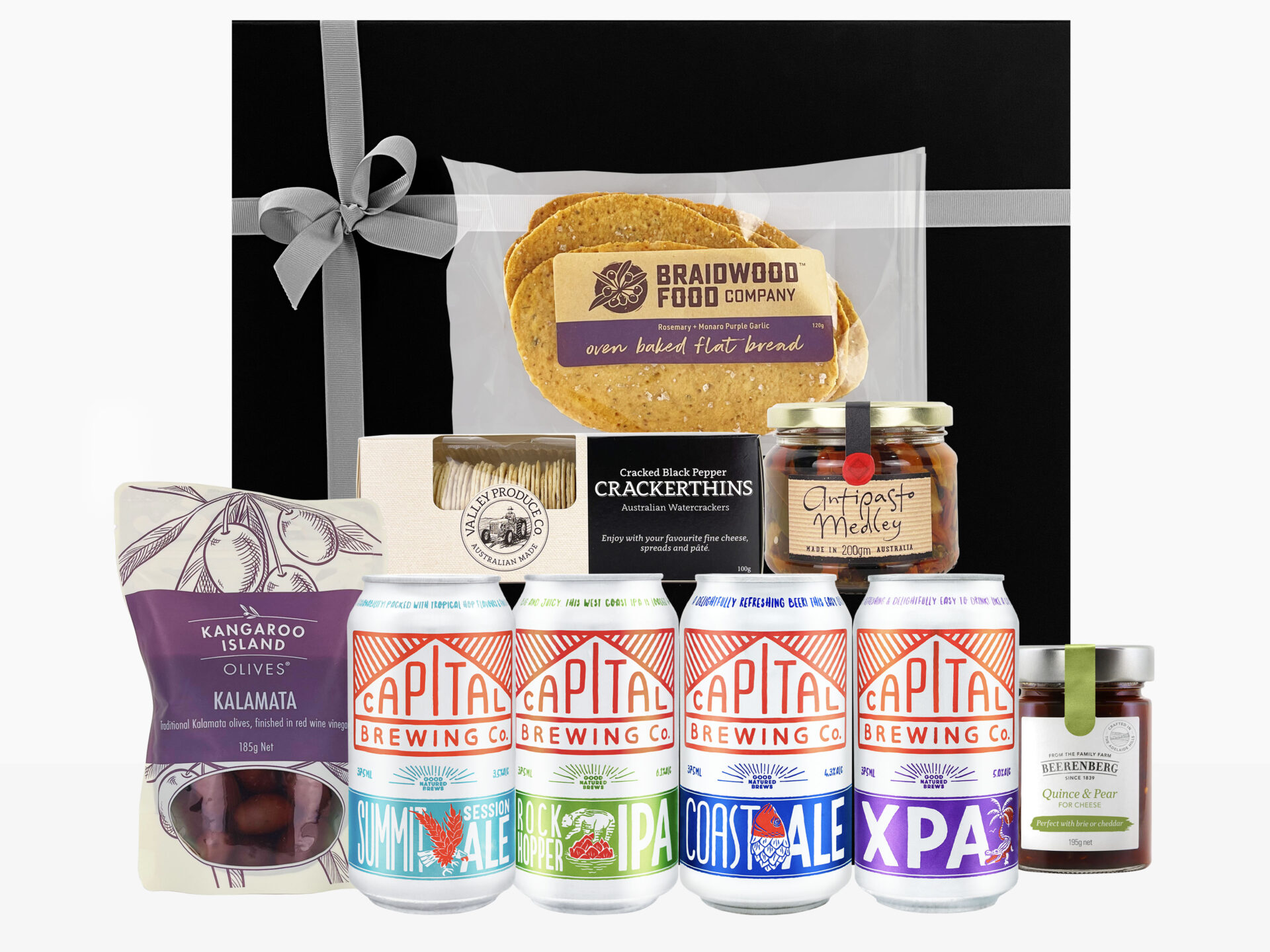 Beer & Antipasto Hamper Gourmet by Design