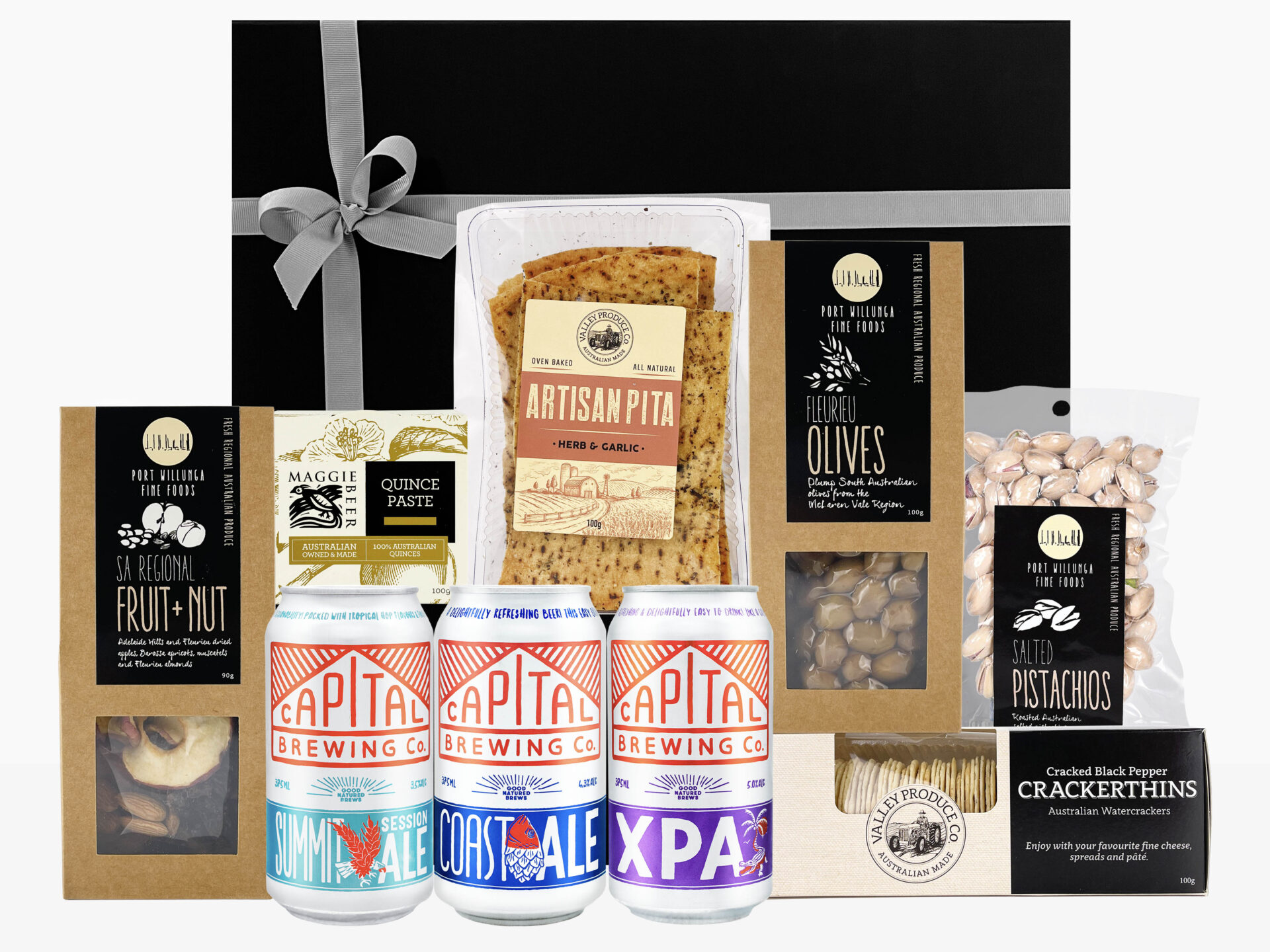 Beer & Antipasto Hamper Gourmet by Design