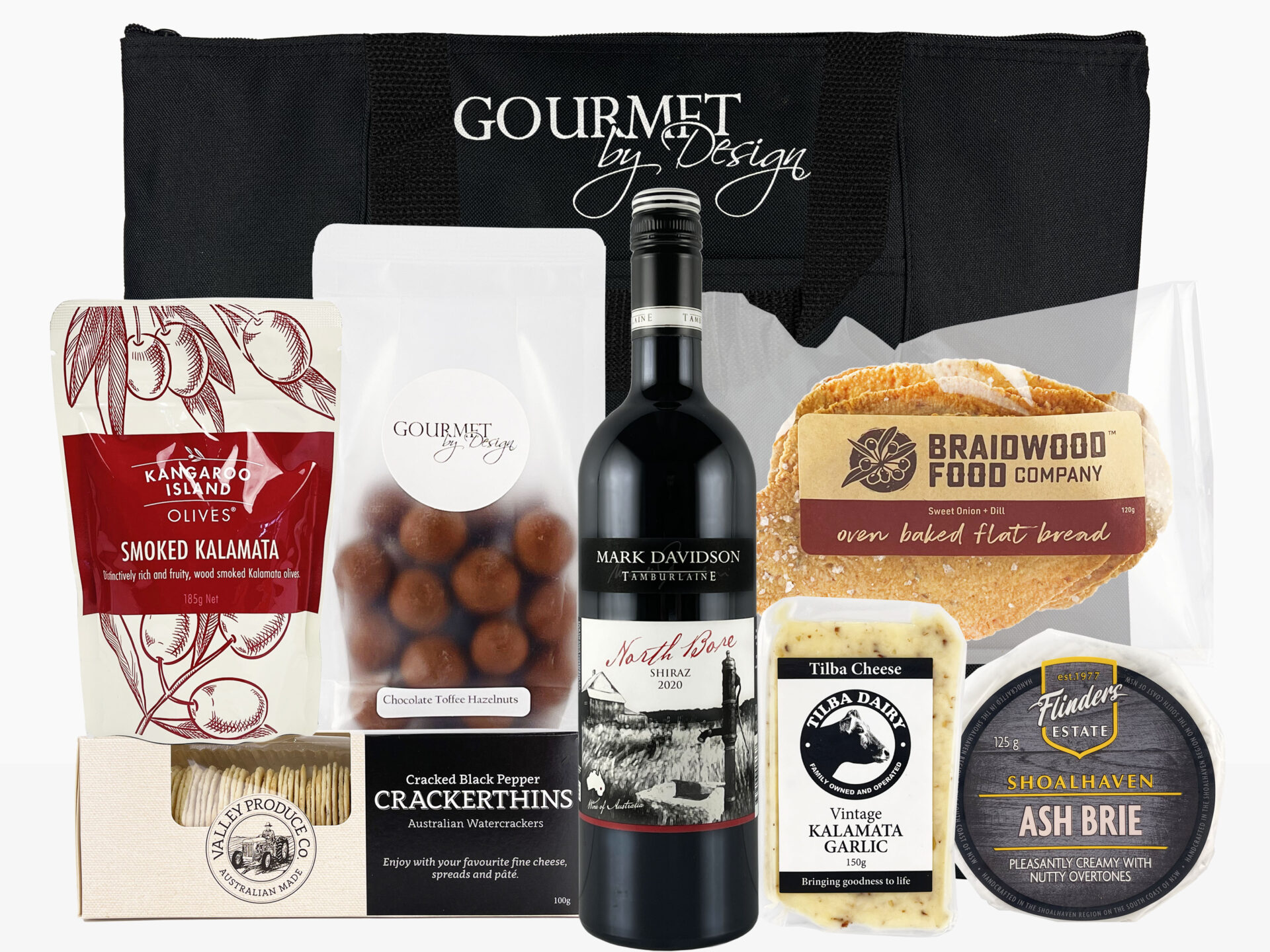 Red Wine, Cheese & Chocolate Tote Hamper (Canberra Delivery Only ...