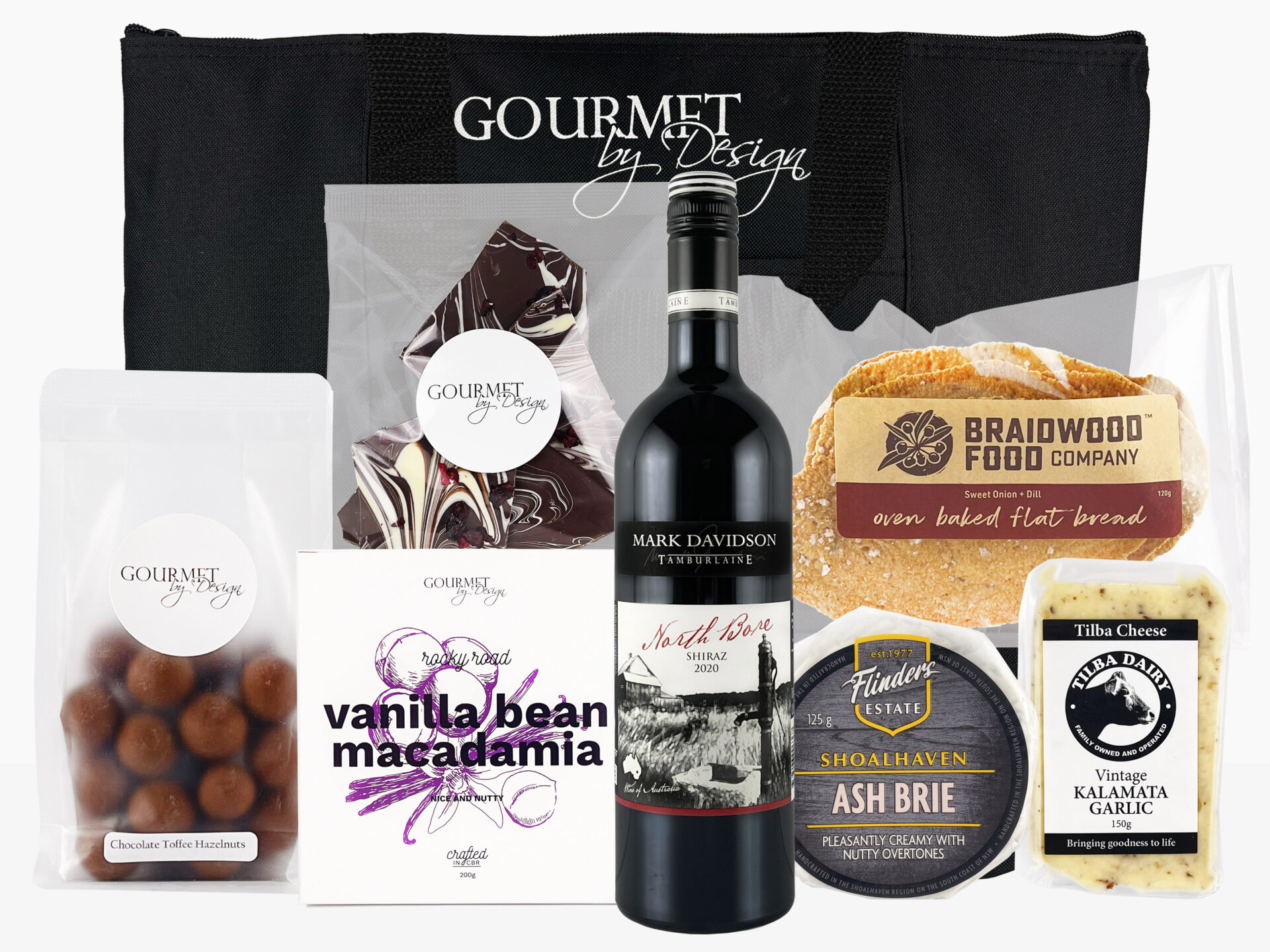 Red Wine, Cheese & Chocolate Tote Hamper (Canberra Delivery Only