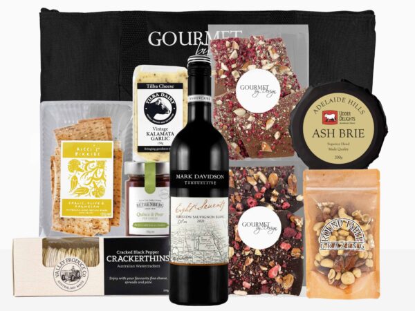 White Wine, Cheese & Chocolate Tote Hamper