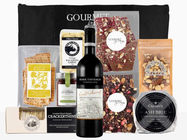 White Wine, Cheese & Chocolate Tote Hamper