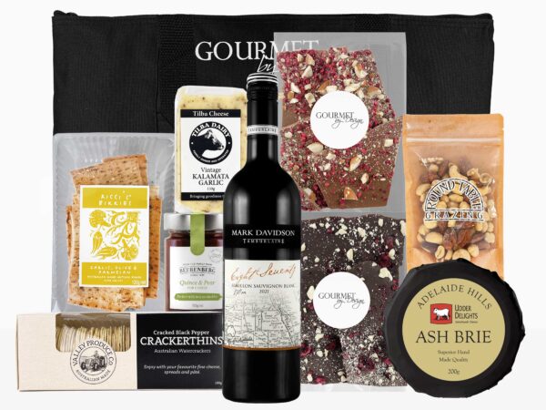 White Wine, Cheese & Chocolate Tote Hamper