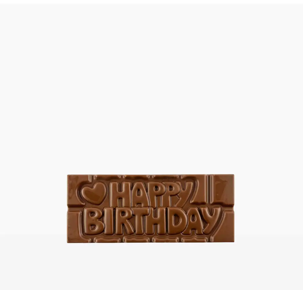 Birthday Chocolate Bar