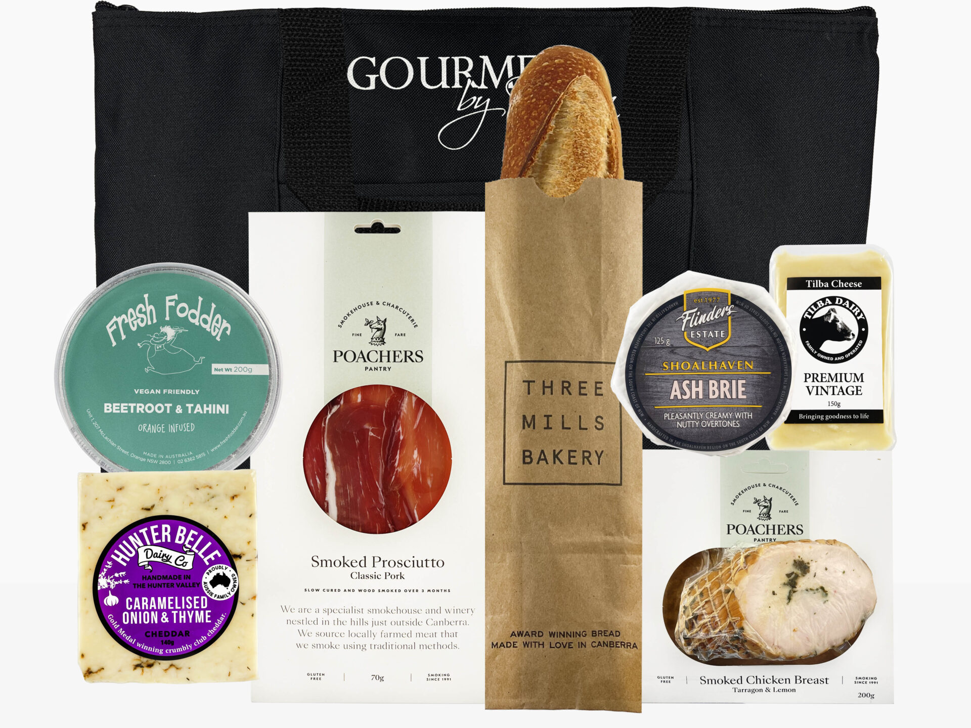 Gourmet Tote Hamper (Canberra Only Delivery) Gourmet by Design