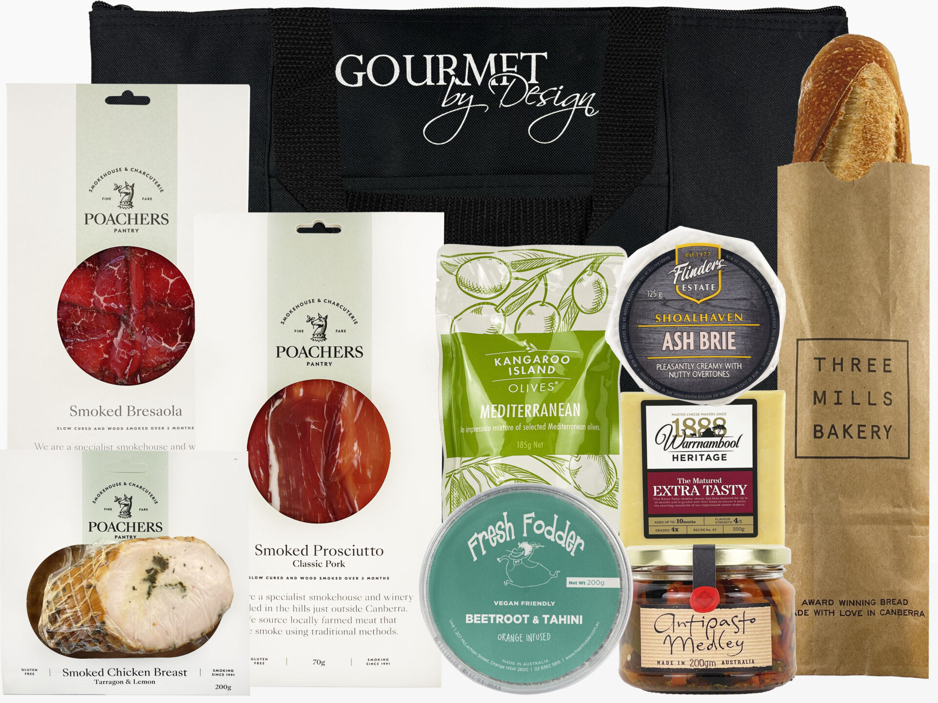 Market Deli Tote Hamper (Canberra Only Delivery) Gourmet by Design