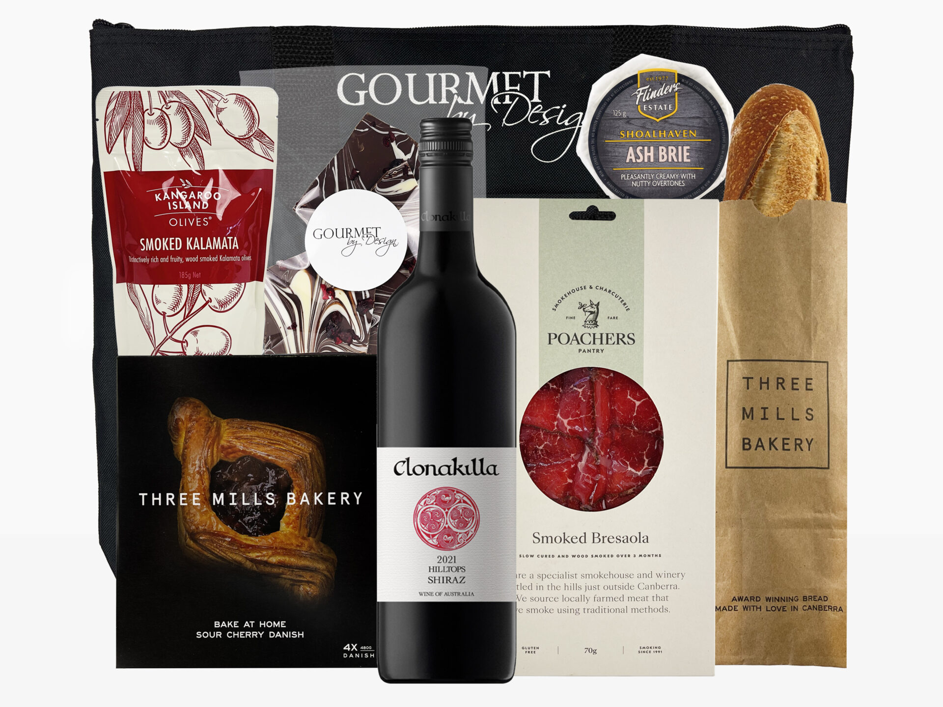 Premium Shiraz Tote Hamper (Canberra Only Delivery) Gourmet by Design