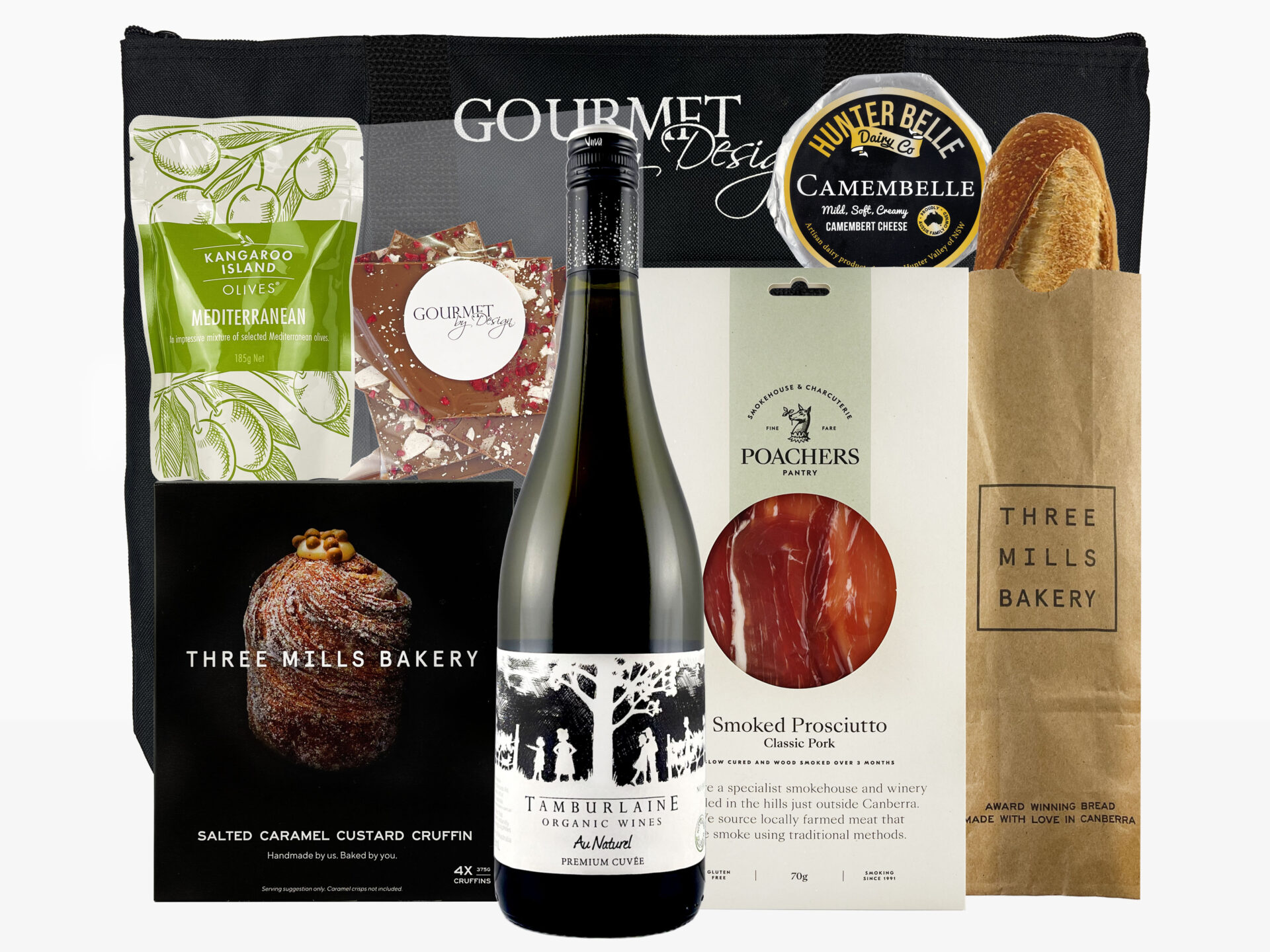 Premium Sparkling Tote Hamper (Canberra Only Delivery) Gourmet by Design