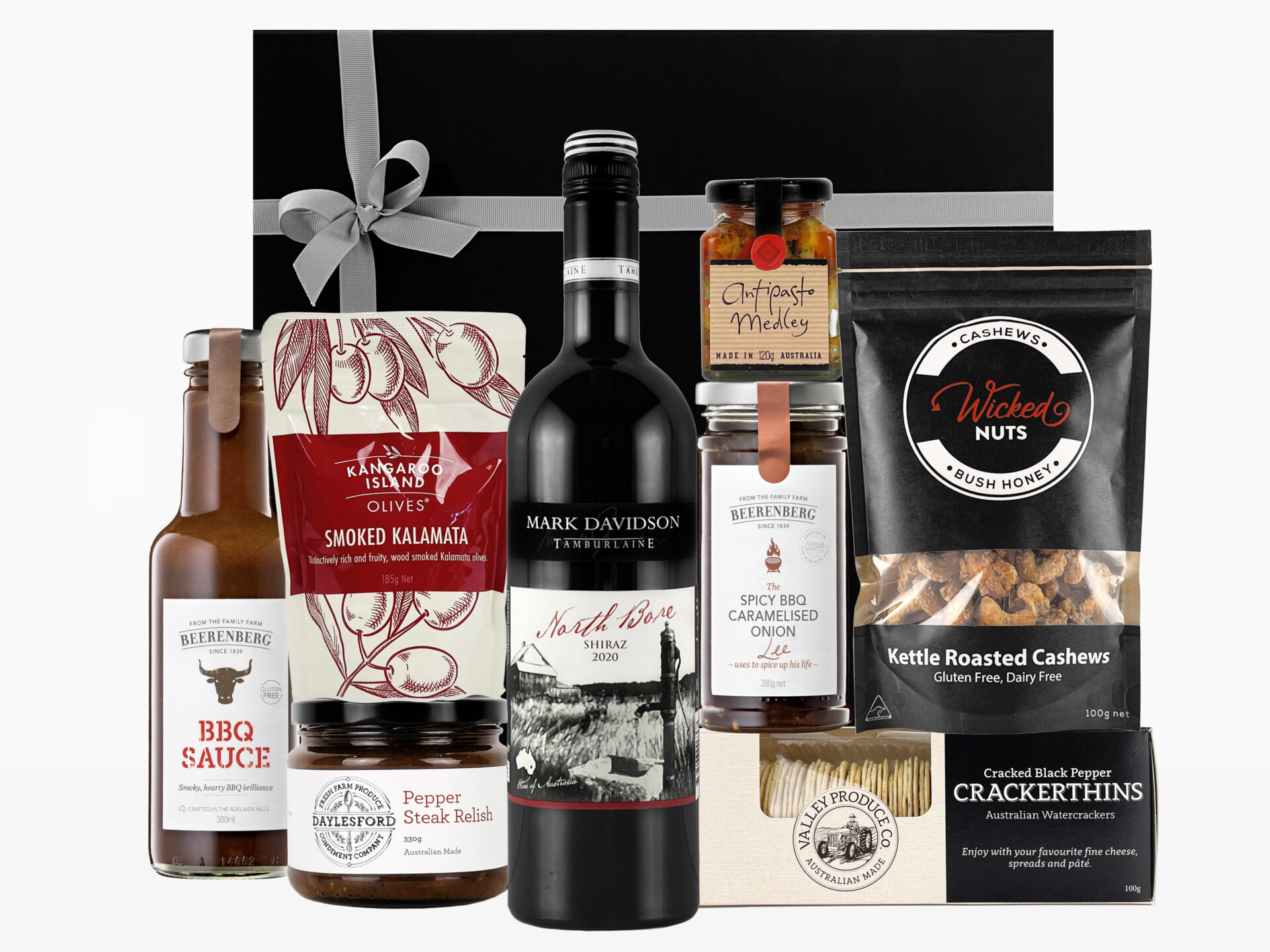 Red Wine & Barbecue Hamper - Gourmet by Design