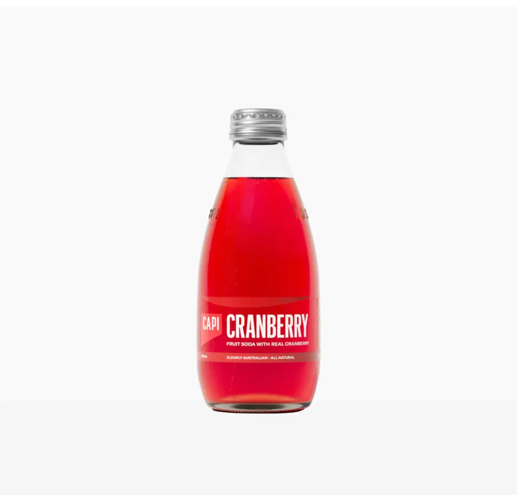 Cranberry Fruit Soda