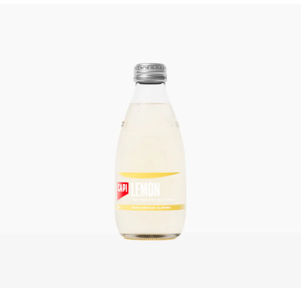 Lemon Fruit Soda Capi