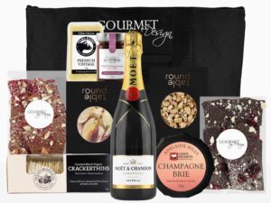 Moet, Cheese & Chocolate Tote Hamper