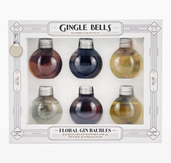 Gingle Bells Floral Gin Baubles