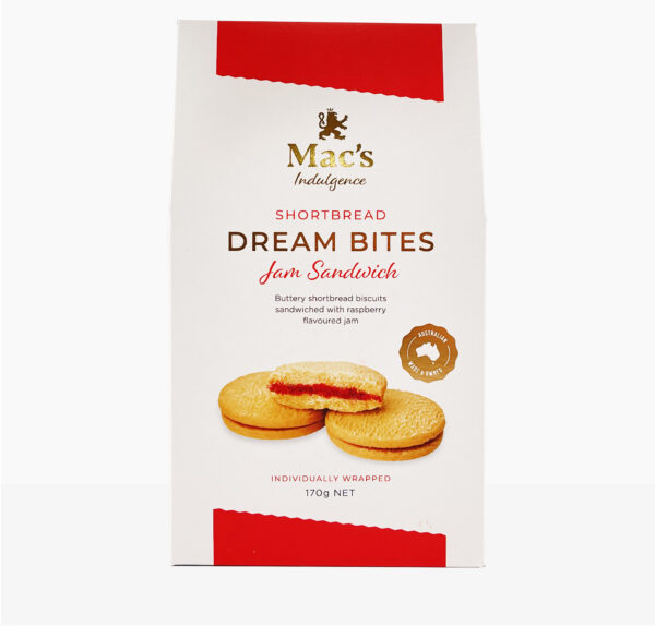 Mac's Jam Sandwich Dream Bites