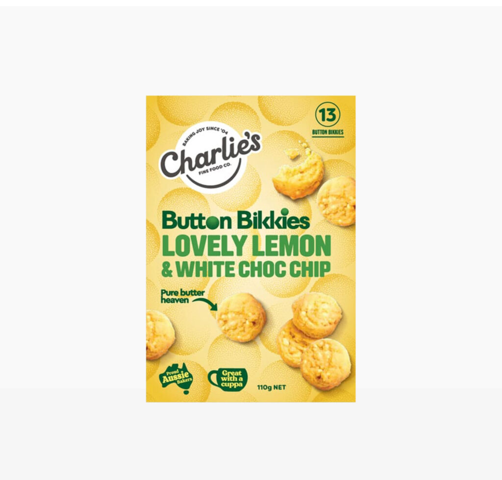 Lemon White Choc Bikkies