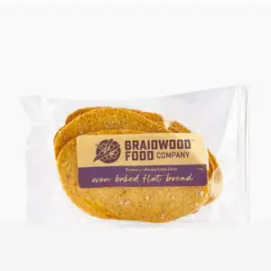 Rosemary & Monaro Purple Garlic Flat Bread Braidwood Food Co