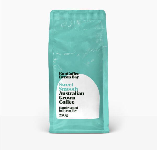 100% Australian Grown Beans Bun Coffee