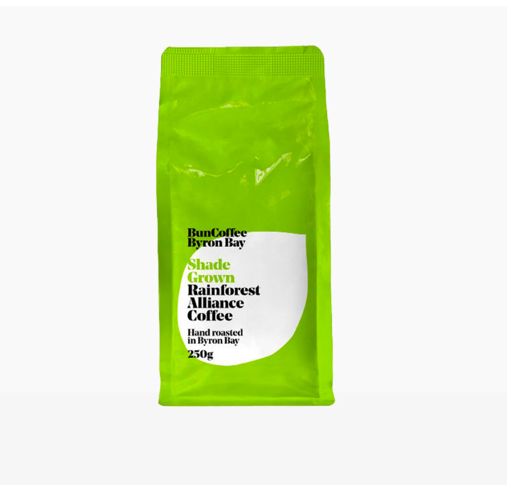 Shade Grown Rainforest Coffee Beans