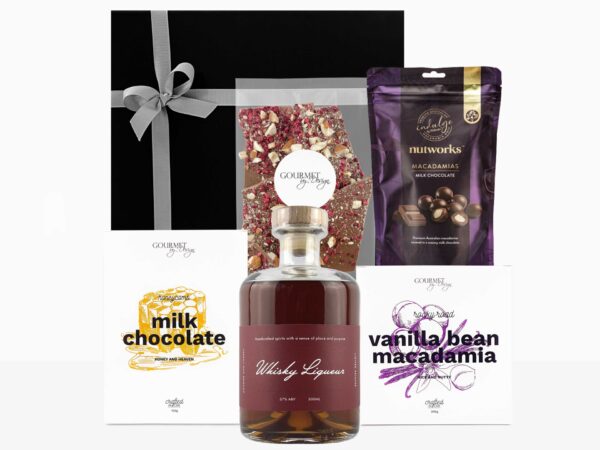 Whisky Liqueur & Chocolate Hamper