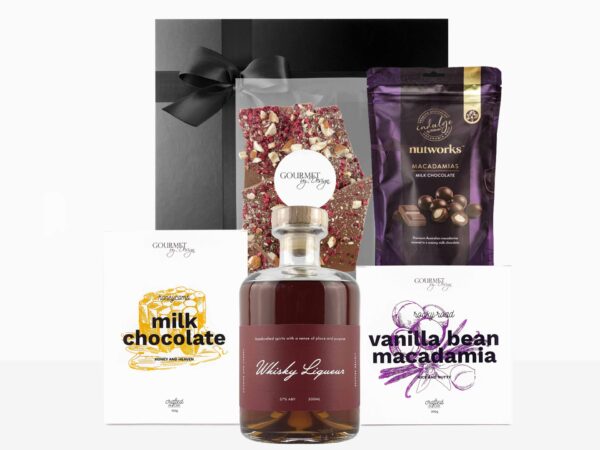 Whisky Liqueur & Chocolate Hamper