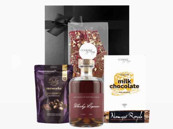 Whisky Liqueur & Chocolate Hamper
