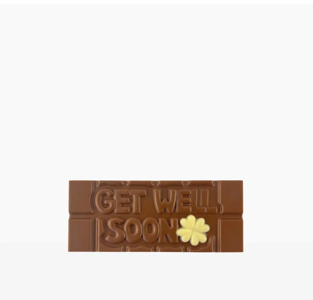 Get Well Soon Chocolate Bar