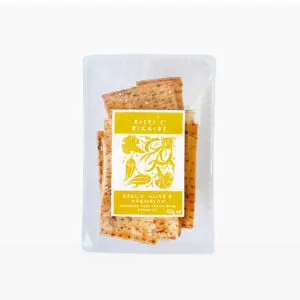 Ricci’s Bikkies Garlic, Olive & Parmesan Pita Crisps