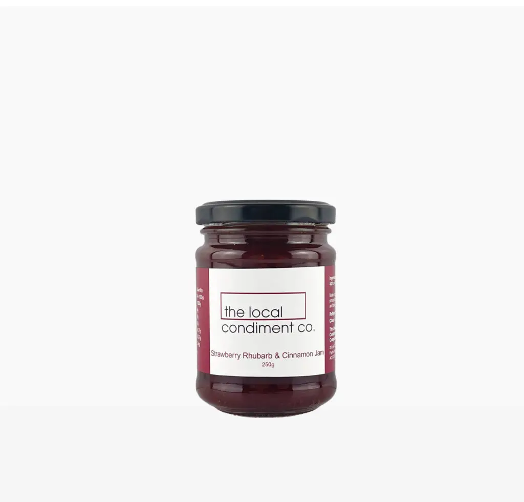 Strawberry Rhubarb & Cinnamon Jam