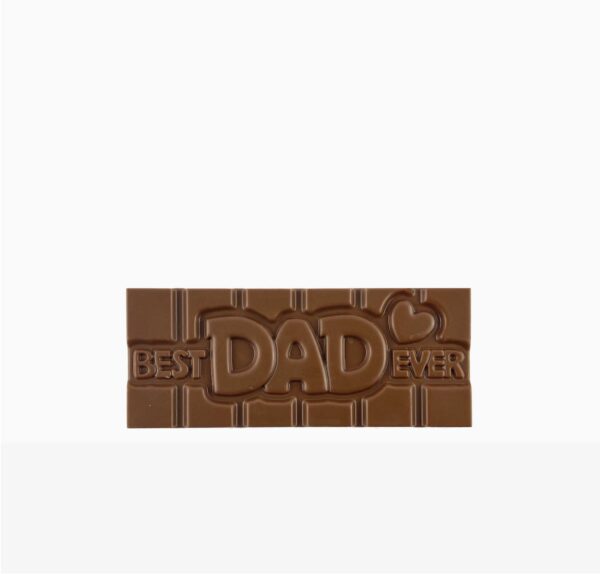 Best Dad Ever Chocolate Bar