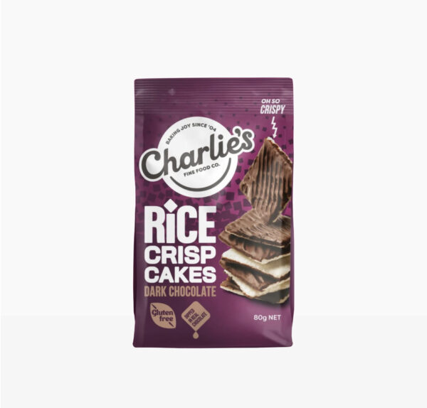 Charlie's Dark Choc Rice Crisps