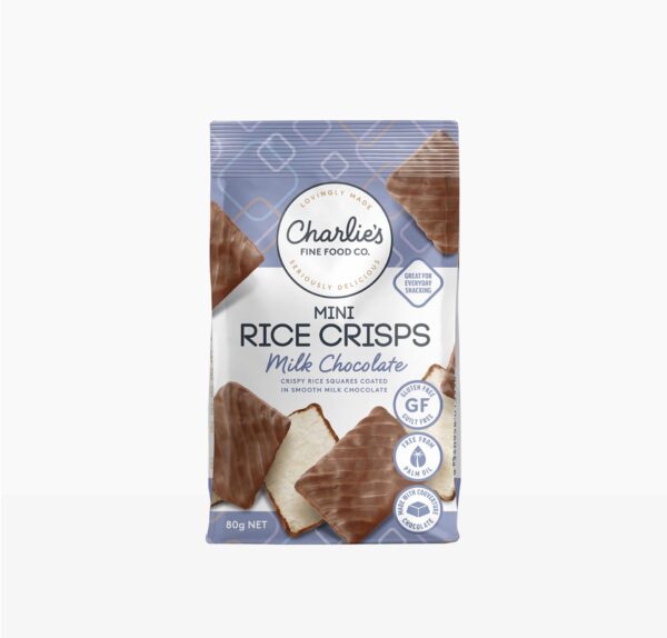 Charlie's Milk Choc Rice Crisps