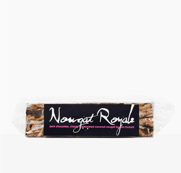 Nougat Royale Dark Chocolate Cherry Coconut Nougat